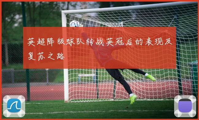 英超降级球队转战英冠后的表现及复苏之路
